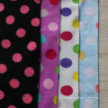 Poli100% padrão colorido padrão de mão macia sentimento de alta qualidade preços razoáveis ​​lã polar impressa